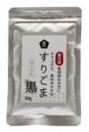 良質な国内産すりごまだから、すぐ使える、すぐ美味しい【ムソー国内産すりごま・黒30g】