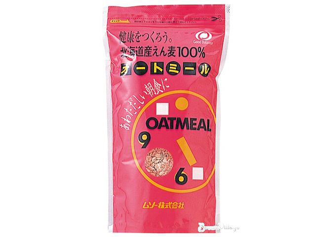 【オートミール(ムソー北海道産)300g】オーツ麦には玄米の3.5倍の食物繊維が入ってるんです!