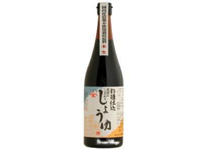 頑固“本生”濃口醤油 720ml