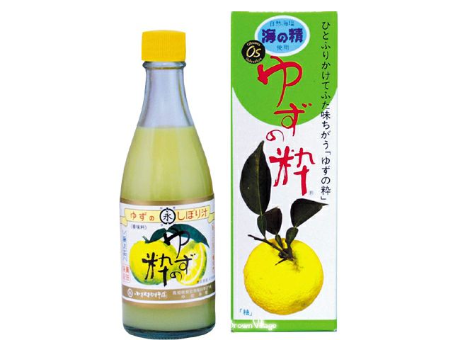 高知県産“ゆず”そのままを【特選ゆずの粋（すい）　100ml】（オーサワジャパンのその他調味料）