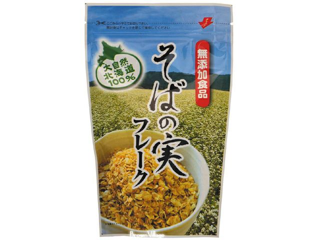 【そばの実フレーク 80g】 オーサワジャパンの玄米・穀類加工品