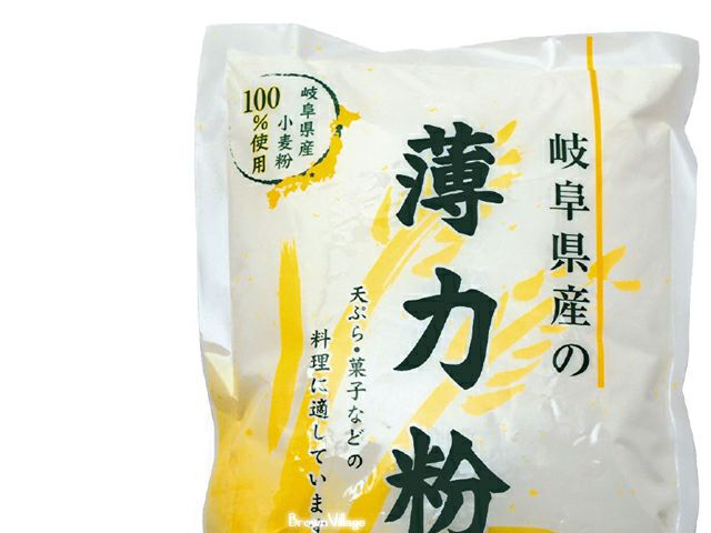 【岐阜県産薄力粉（500g）】 オーサワジャパンの小麦粉