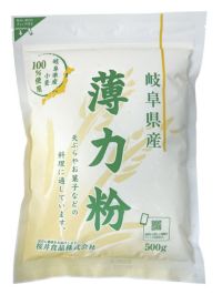 【岐阜県産薄力粉（500g）】 オーサワジャパンの小麦粉