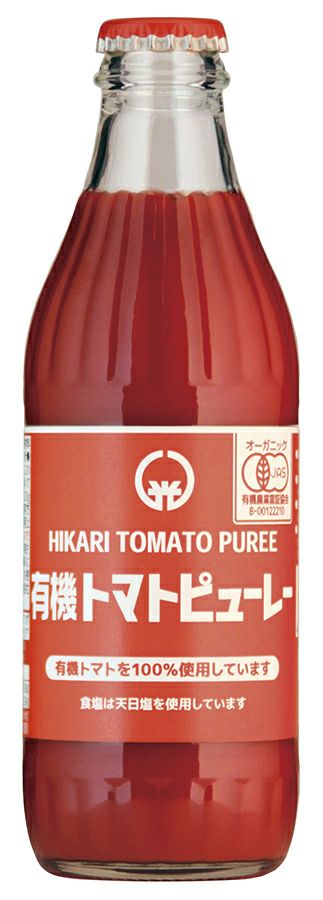 【ヒカリ 有機トマトピューレー 320g】 オーサワジャパンのその他加工品