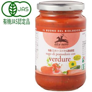 アルチェネロ　有機パスタソース　（トマト＆香味野菜）　350g