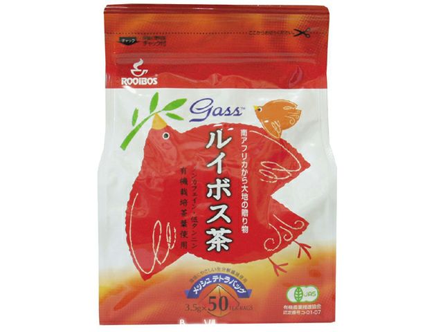 【有機ルイボス茶（クラシック） 175g（3.5g×50包）】 オーサワジャパンの茶類