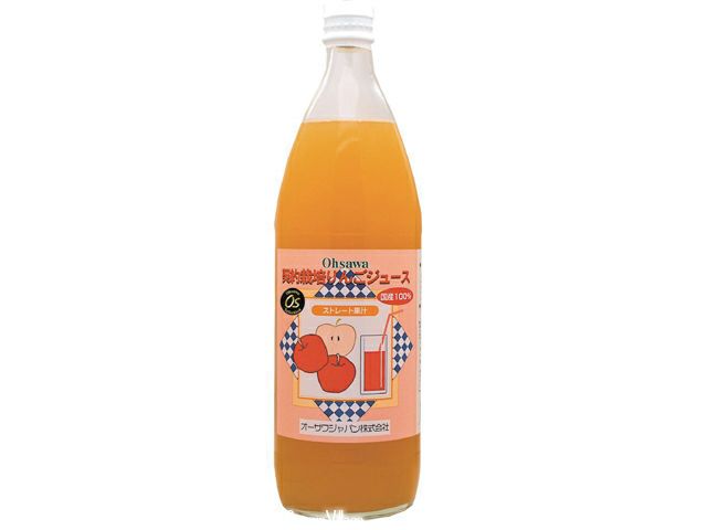 【りんごジュース（ビン）】 オーサワジャパンの飲料