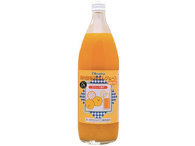 【みかんジュース（ビン）】 オーサワジャパンの飲料