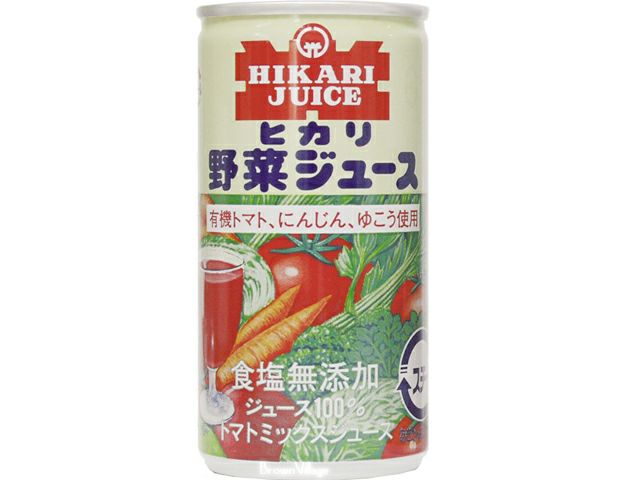 【ヒカリ 野菜ジュース（無塩）】 オーサワジャパンの飲料