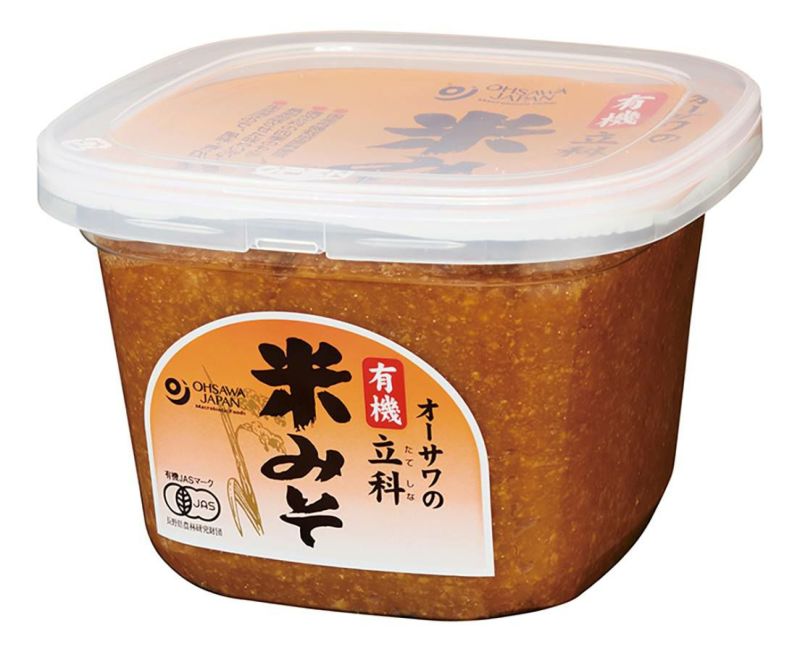 有機立科米みそ750g | 自然食品通販店<マクロビオティック・無添加食品>ブラウンビレッジ