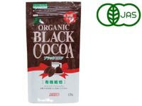 【オーガニック・ブラック・ココア120g（ムソー）】オランダ原産のノンシュガータイプ