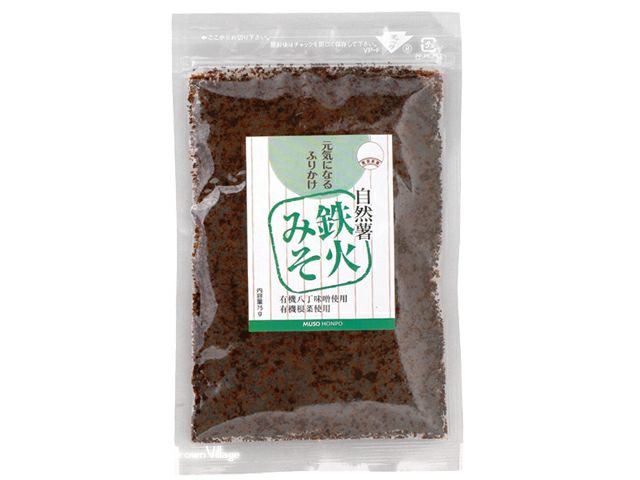 【自然薯（じねんじょ）鉄火みそ＜袋入75g＞無双本舗】　じねんじょが入って更にパワーアップした【てっかみそ】