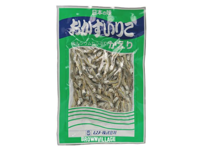 【おかずいりこ（60g：ムソー）】 カルシウムを自然の食品からタップリ摂る