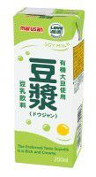 【マルサンの豆ジャン 200ｍｌ】豆乳にはと麦・昆布が入った健康飲料×12本入