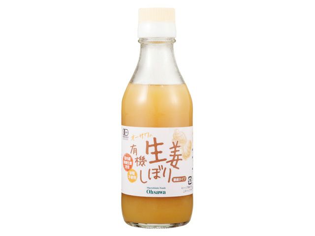 オーサワの有機生姜しぼり 200ml