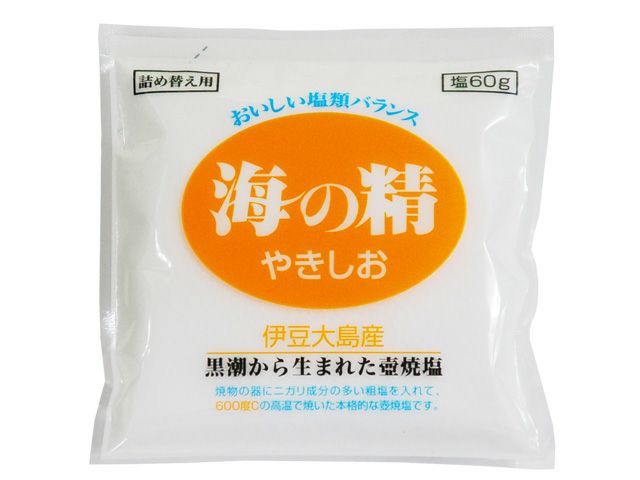 海の精・やきしお〈詰替用・60ｇ〉