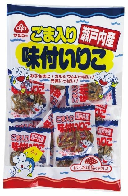 リニューアルしました！【 新・ごま入り味付けいりこ ３０ｇ】（サンコー）