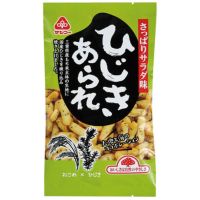 国内産水稲もち米を使用【ひじきあられ（サンコー）55ｇ】全面リニューアル発売