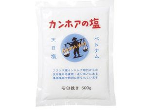 【カンホアの塩（石臼挽きタイプ）500g入り徳用サイズ】ほのかな甘みと独特のうま味　天然の海水がもつミネラル成分をたっぷりとお摂りください