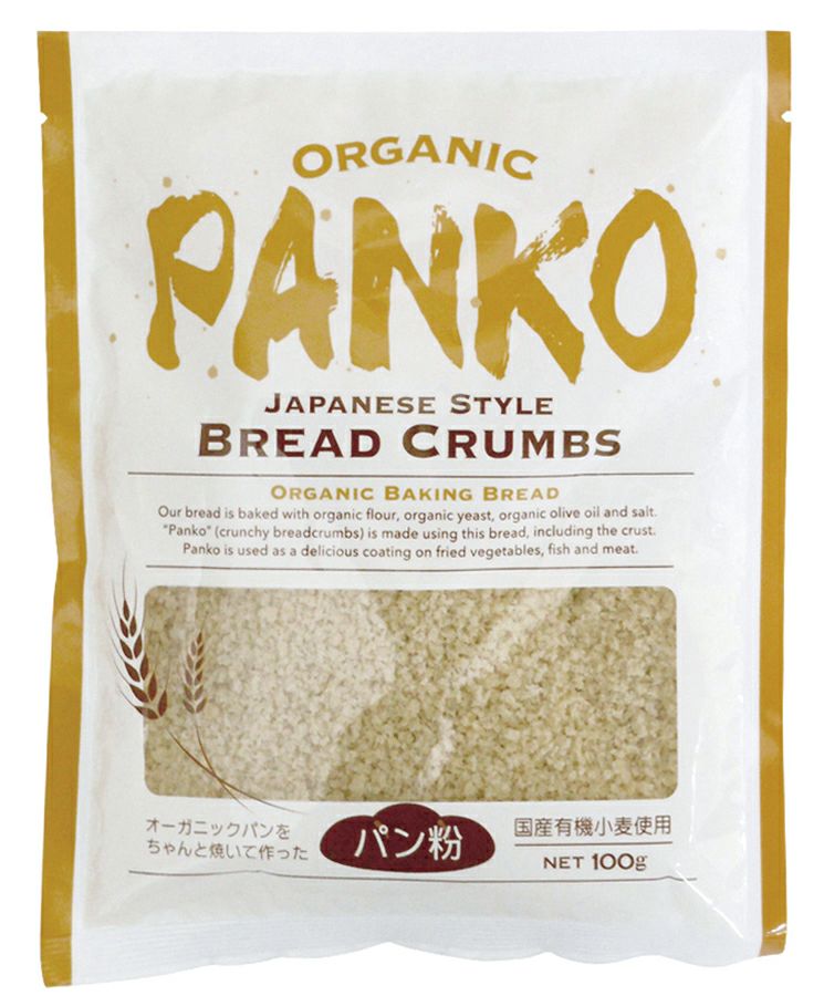 【オーガニック パン粉　100g】北米産オーガニック小麦粉・天然酵母使用
