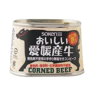 愛媛産牛　無塩せきコンビーフ 80g（創健社）