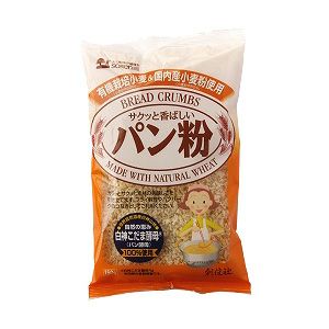 有機栽培小麦＆国内産小麦粉使用　パン粉 150g（創健社）