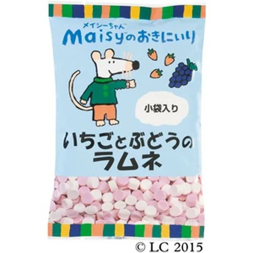 【まとめ買い】★メイシーちゃんのおきにいり★　いちごとぶどうのラムネ 80g（20gX2X2種）（創健社：Q6）×６袋セット