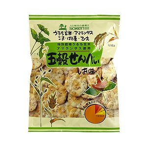 五穀せんべい　しお味 90g（創健社）