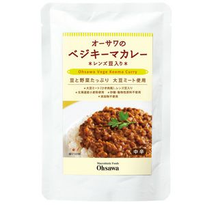 オーサワのベジキーマカレー　(レンズ豆入り)　レトルト1食分