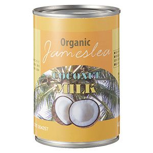 オーガニック・ココナッツミルク （400ml／バイオフーズ社：スリランカ産）
