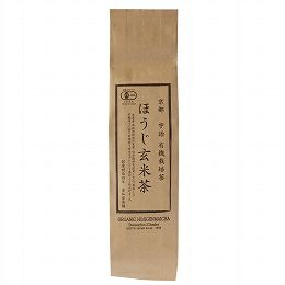 童仙房茶舗 有機ほうじ玄米茶 150g
