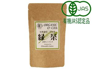 童仙房茶舗 有機栽培宇治茶　緑茶ティーバッグ 40g(4g×10)