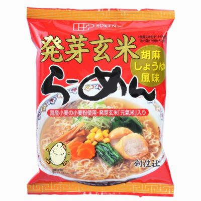 創健社 発芽玄米らーめん 103g