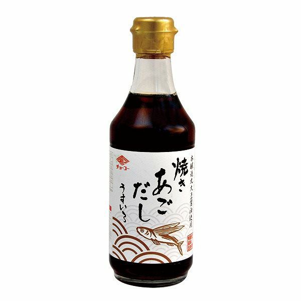 【チョーコー醤油 焼きあごだしうすいろ 300ml】長崎県産のトビウオ使用