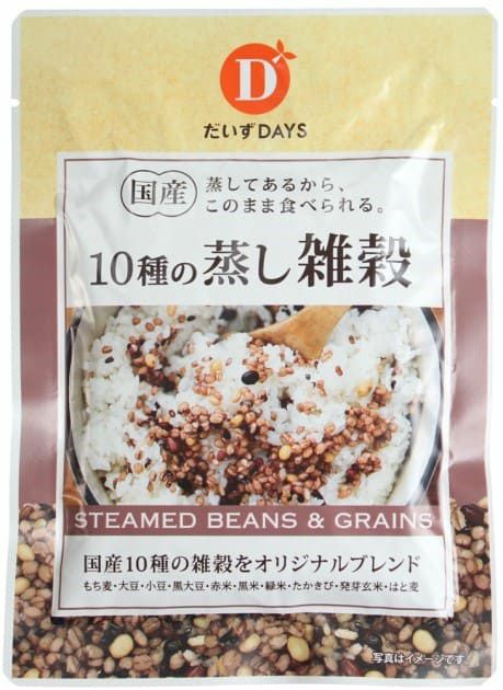 だいずデイズ 【そのまままぜる雑穀・１０種 ７０ｇ】（ムソー） | 自然食品通販店<マクロビオティック・無添加食品>ブラウンビレッジ