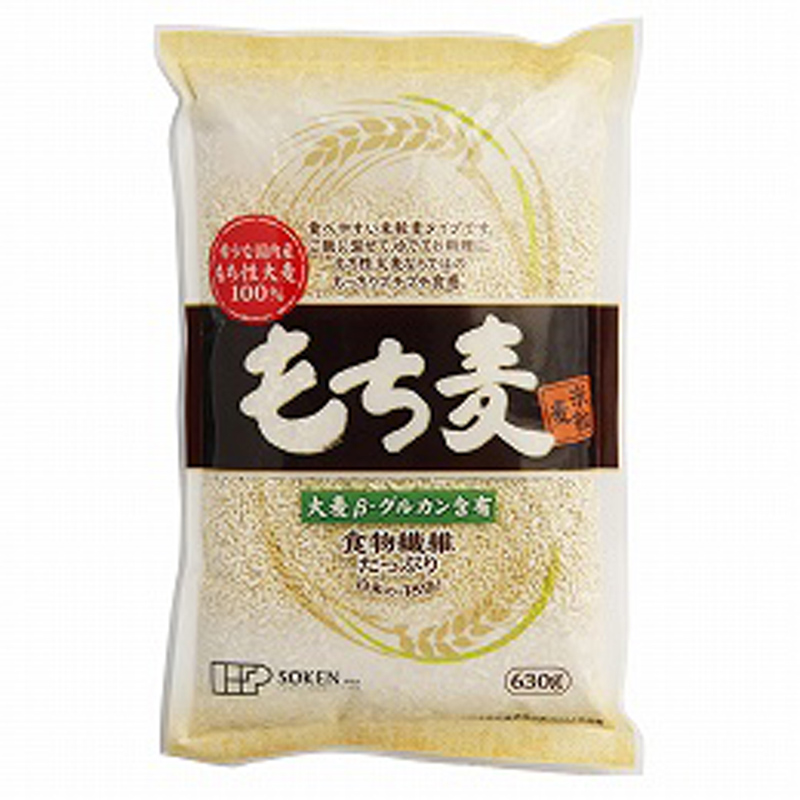 大人気商品！【もち麦（米粒麦）630ｇ】（創健社）腸内環境を整える、便秘・肌荒れなどが気になる方に！（創健社）