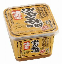 酵母が生きてる！【みちのく味噌　カップ 500ｇ】（創健社）