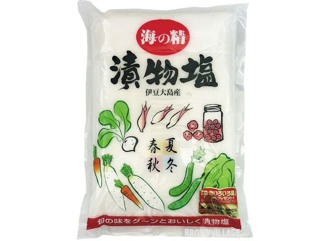 【海の精 漬物塩 1.5kg】オーサワジャパン