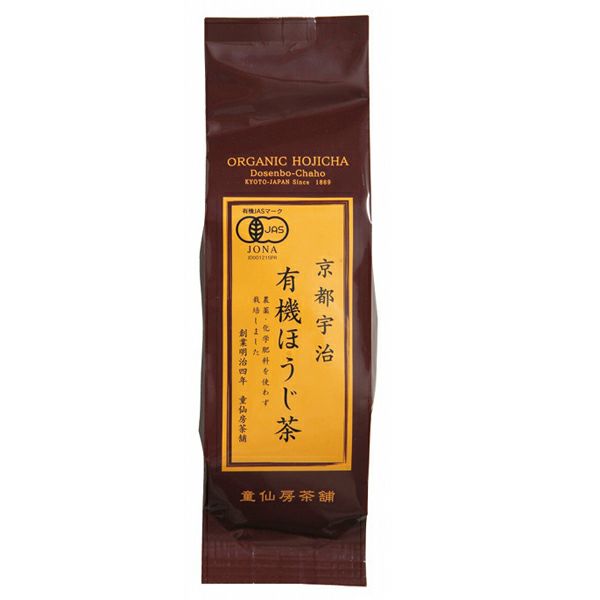 童仙房茶舗 宇治有機ほうじ茶120g