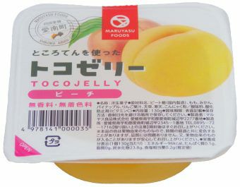 フルーツトコゼリー(ピーチ) 130g