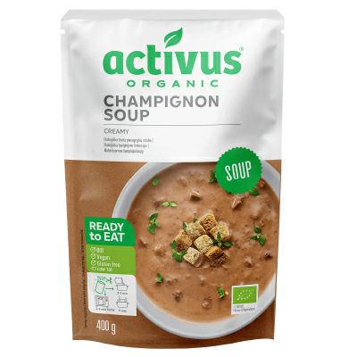 activusオーガニックマッシュルームスープ400g