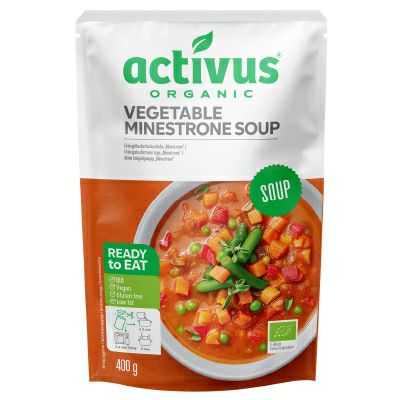 activusオーガニックミネストローネスープ400g