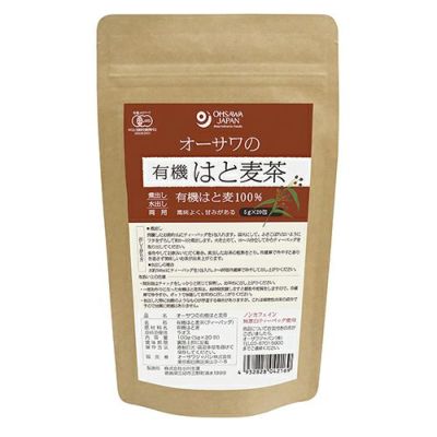 オーサワの有機はと麦茶 100g（5g×20包）