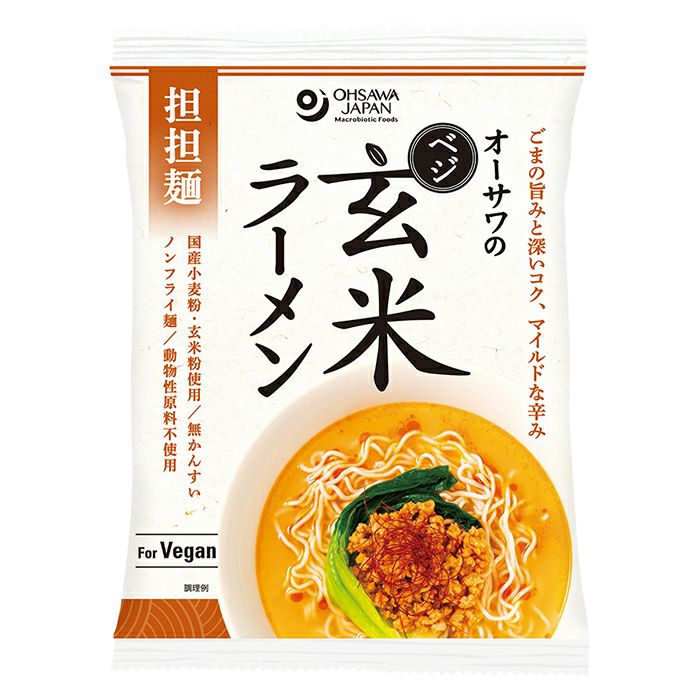 オーサワのベジ玄米ラーメン（担担麺）