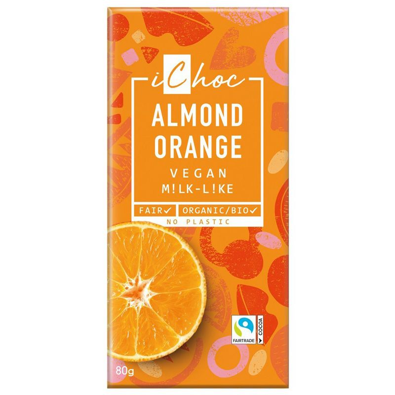 ichoc オーガニックチョコ･アーモンド＆オレンジ