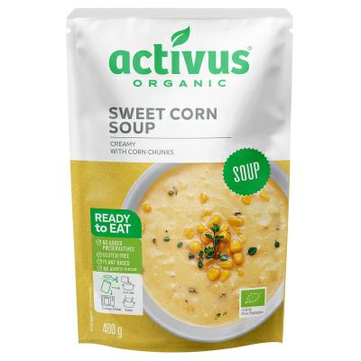 activusオーガニックコーンスープ400g