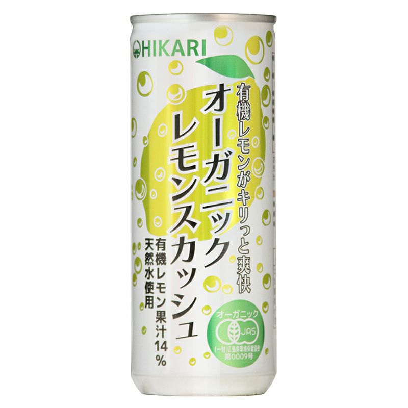 ヒカリ　オーガニックレモンスカッシュ 250ml